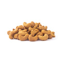 Premium jumbo salted cashews – large roasted cashews with sea salt, crunchy and smooth snack