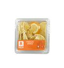 Crispy freeze-dried orange slices with vibrant orange color, offering a refreshing citrus flavor.