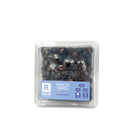 Crispy freeze-dried blueberries with a rich purple color, packed with antioxidants and natural sweetness.
