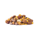 Premium Super Extra Mix of dry roasted nuts and seeds – pistachios, almonds, cashews, peanuts, hazelnuts, pumpkin seeds. Healthy vegan snack.