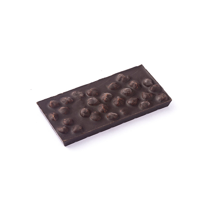 Dark Chocolate Hazelnut Bar 100g