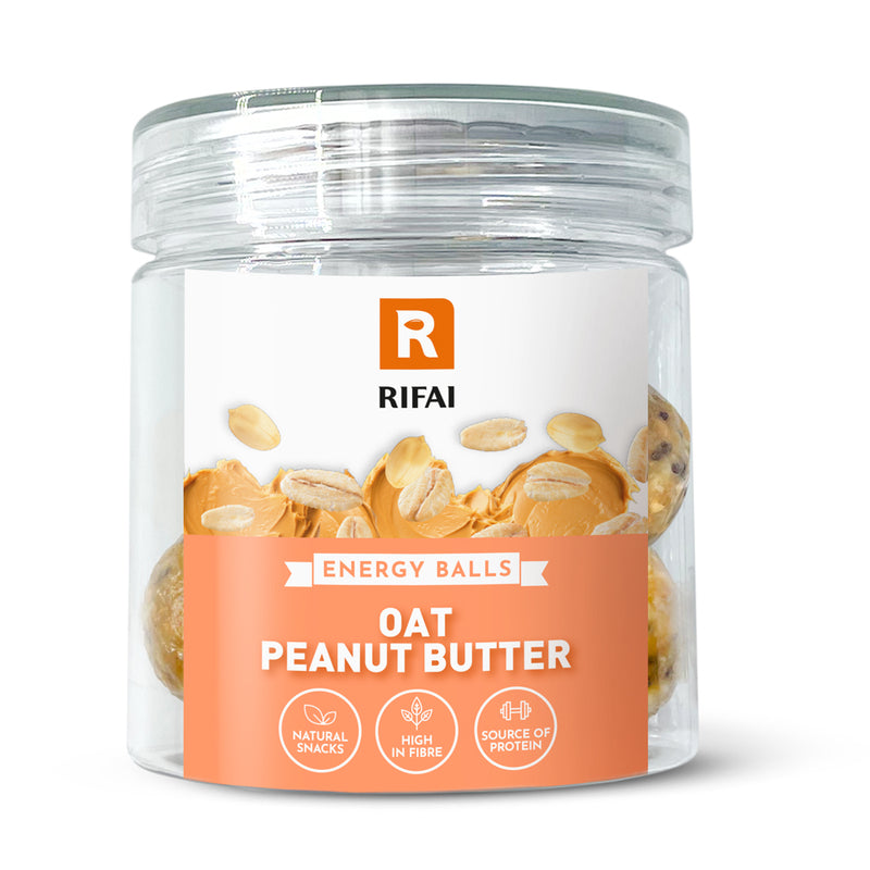 Peanut Butter Oat Balls Jar